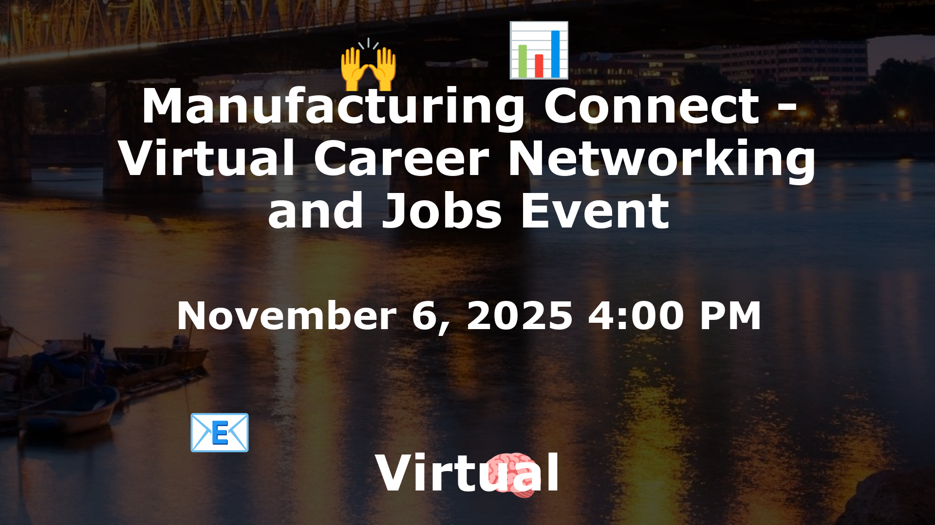 Manufacturing Connect - Virtual Career Networking and Jobs Event event image
